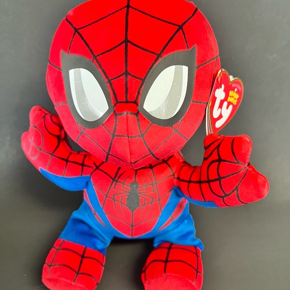 Ty Other - Ty Marvel Spider-Man Plush - Red and Blue
